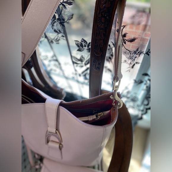 🔥🔥😊NWOT Dooney Bourke Set Soft Light Pink Leather Purse & Wallet Clutch Set - Picture 6 of 16